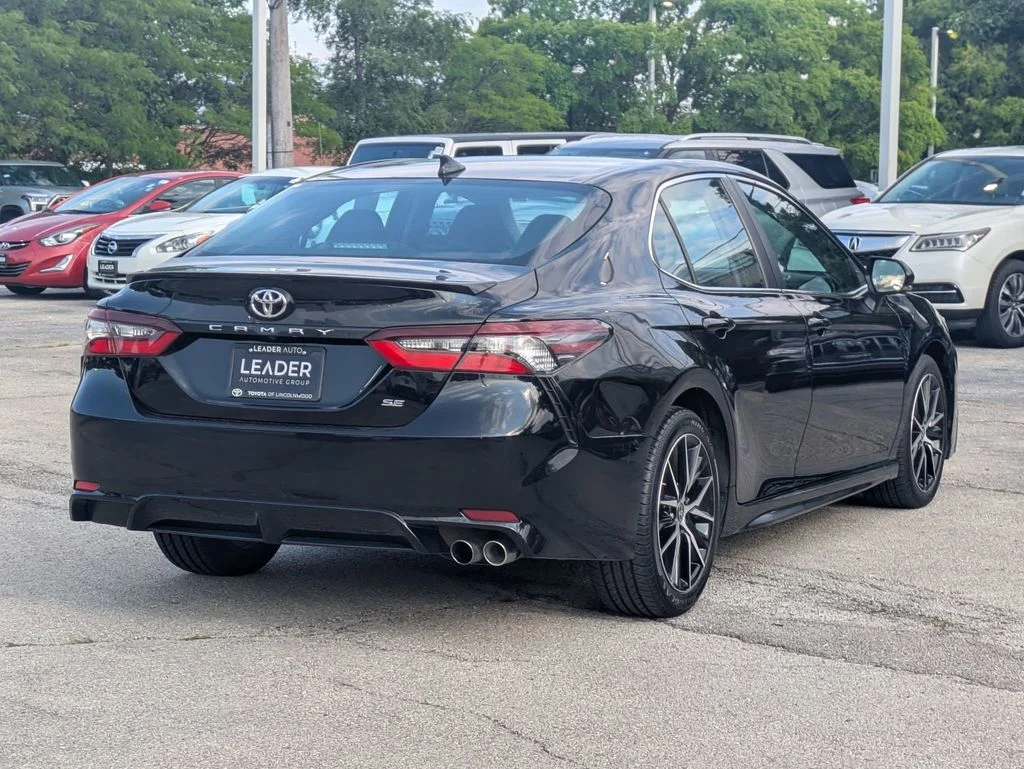 Used 2022 Black Toyota SE image 7