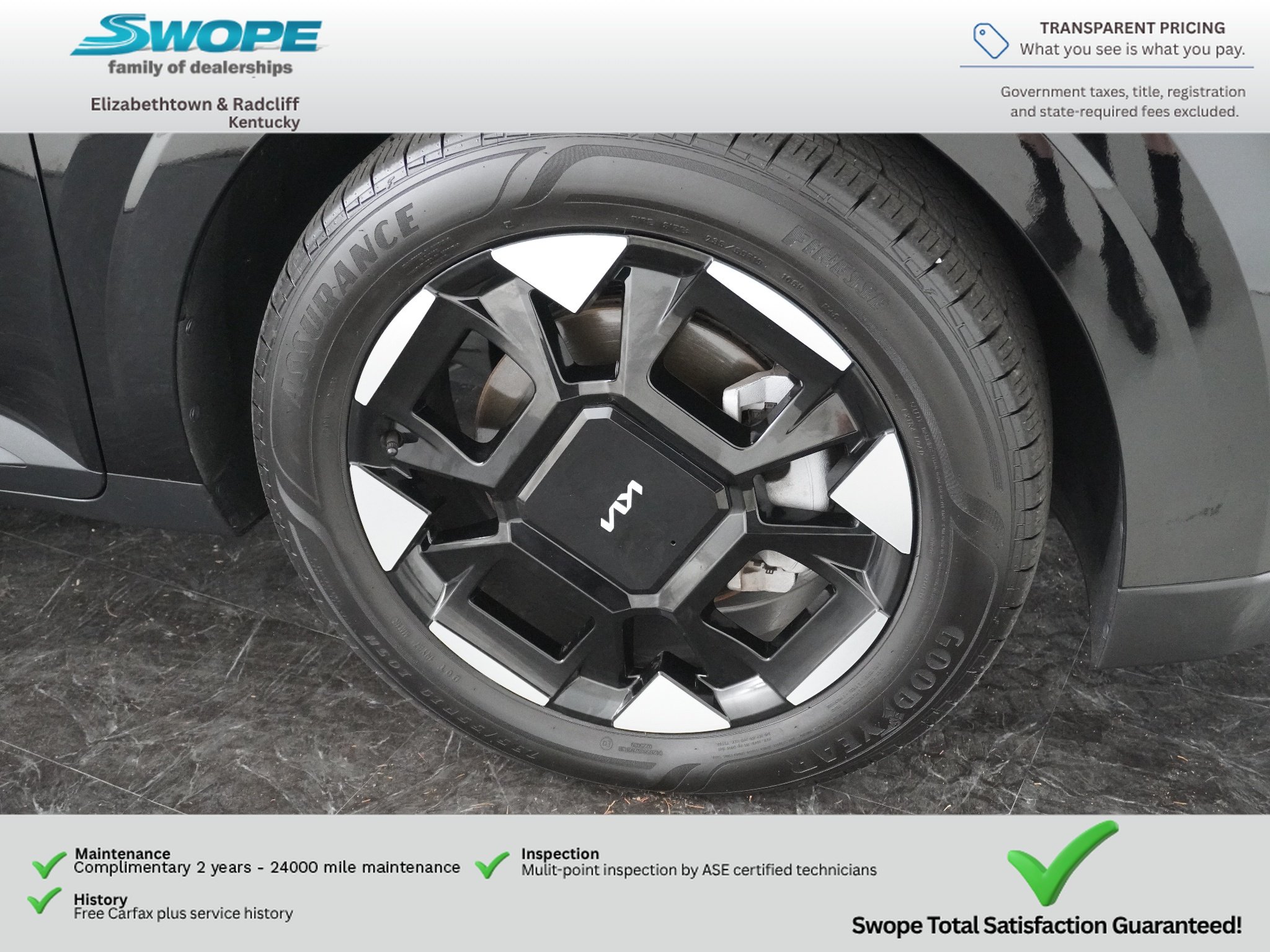 Used 2026 Aurora Black Pearl Kia EX image 30