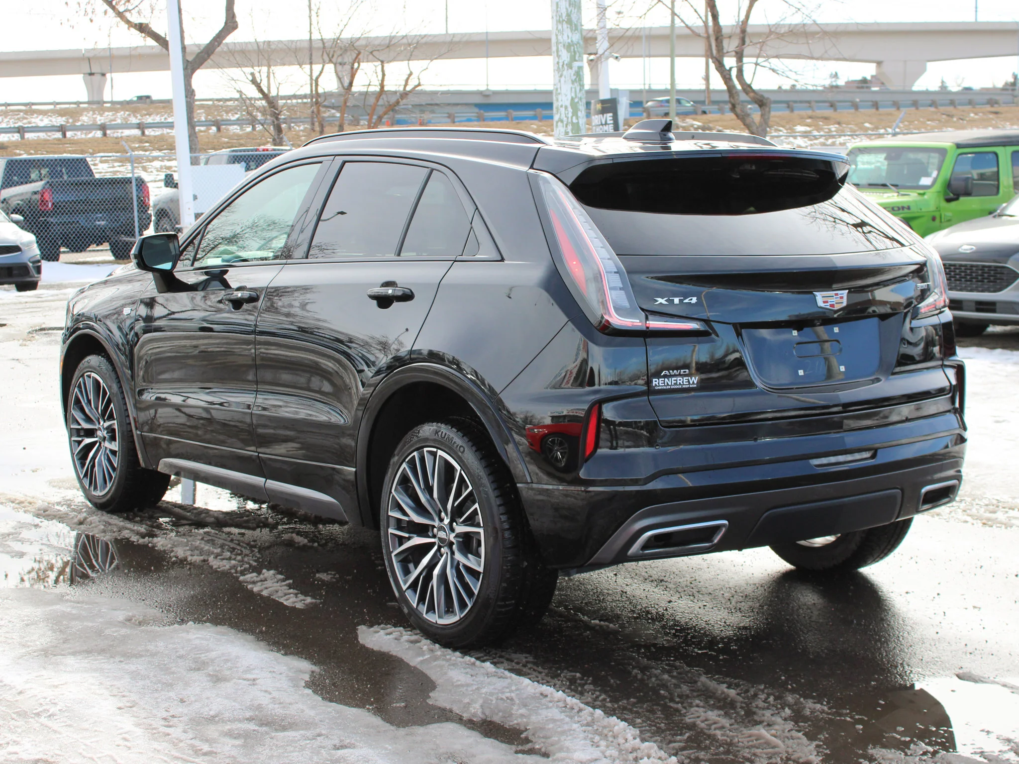 Certified Used 2024 Black Cadillac AWD Sport * 3M PPF | Winter Tires | Adaptive Cruise | Brown Leather | Head-Up Display image 15