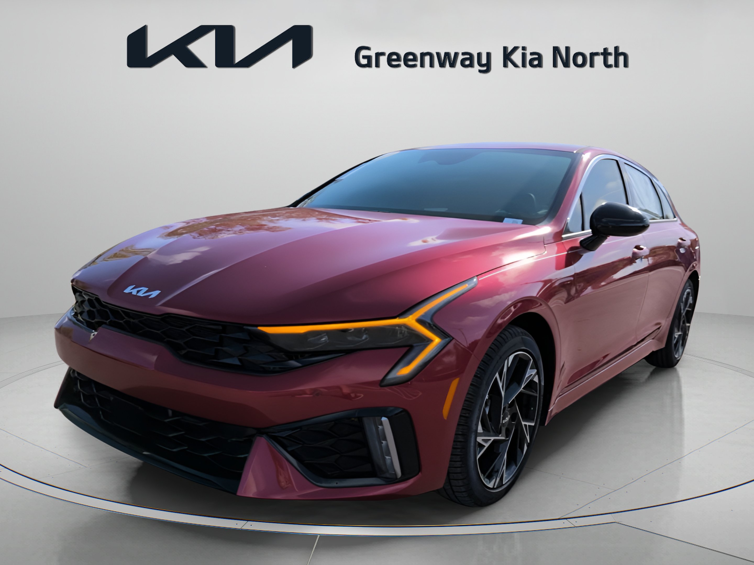 New 2026 Runway Red Kia GT-Line AWD image 3
