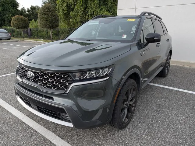 Used 2021 Green Kia EX image 2