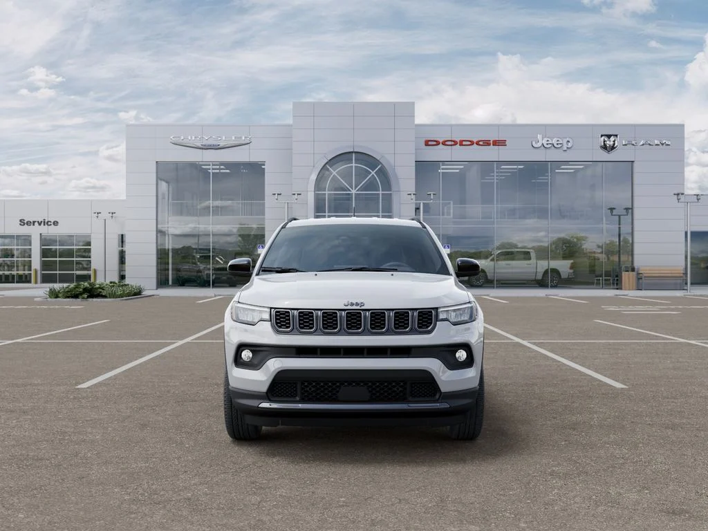 New 2026 Bright White Clear-Coat Exterior Paint Jeep Latitude image 6