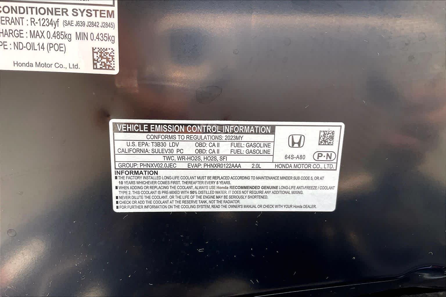 Used 2023 Crystal Black Pearl Honda Sport image 29