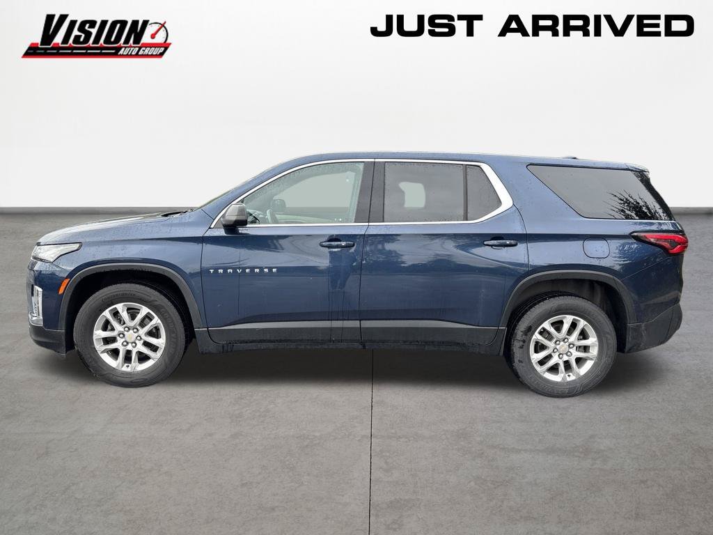 Used 2022 Blue Chevrolet LS image 2