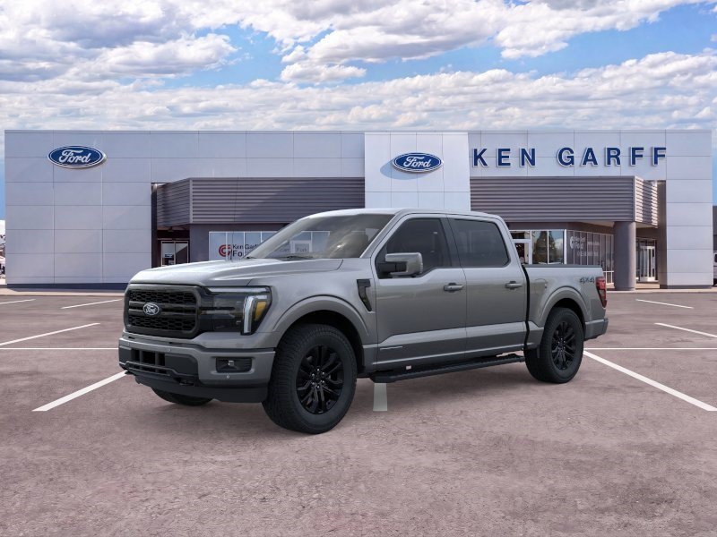 New 2026 Gray Metallic Ford LARIAT image 1
