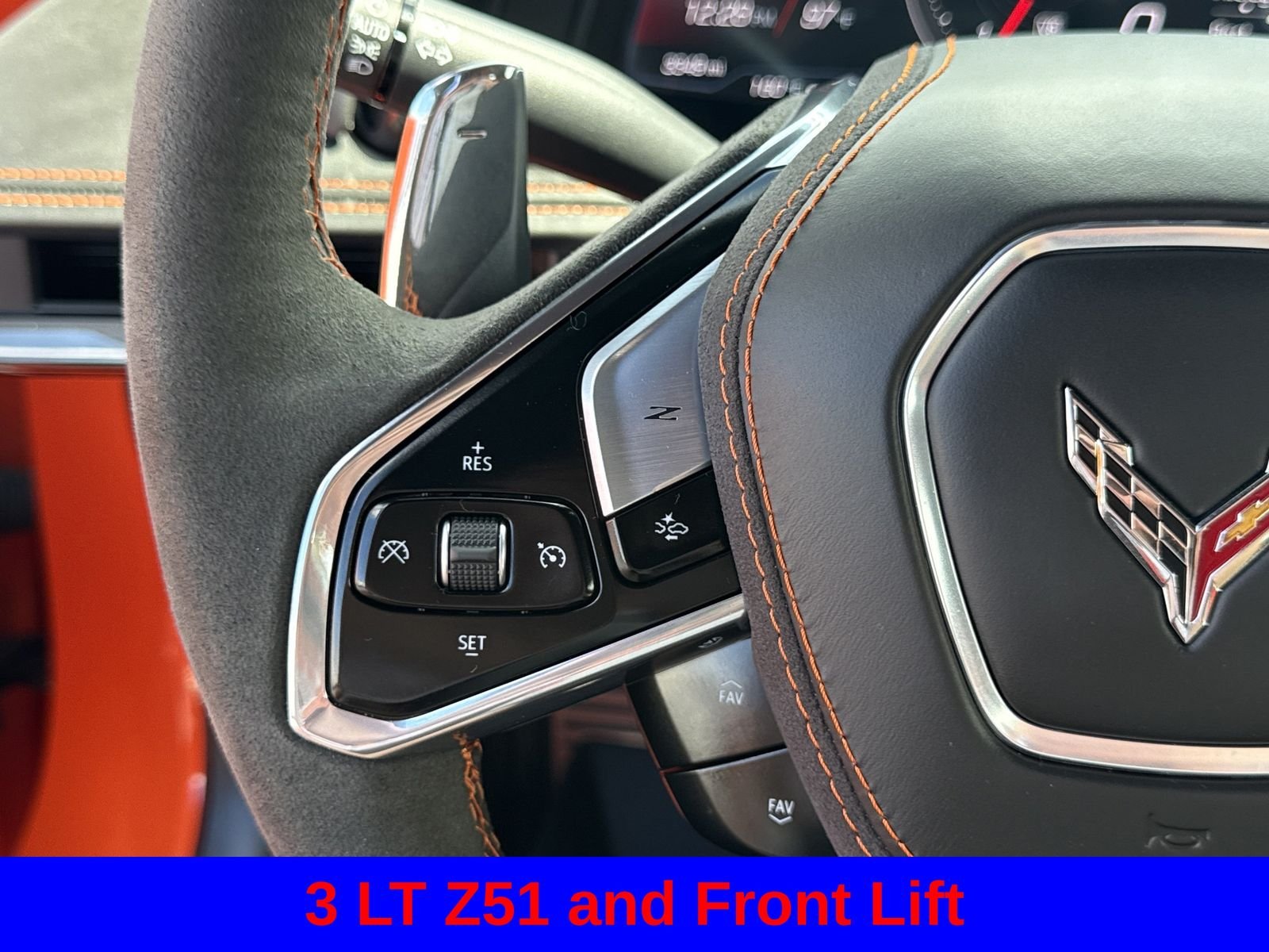 Used 2025 Sebring Orange Tintcoat Chevrolet Stingray image 35