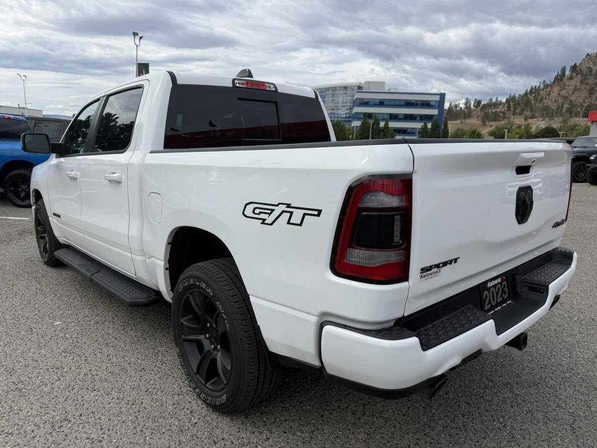 Used 2023 White RAM Sport 4x4 Crew Cab 5