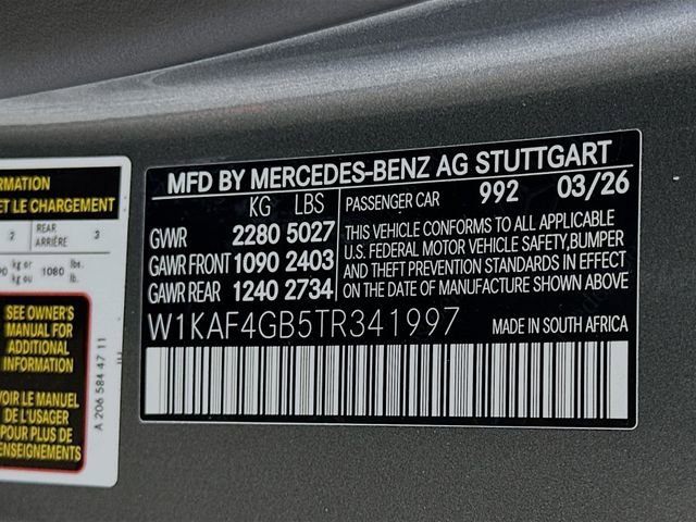 New 2026 Selenite Grey Metallic Mercedes-Benz C 300 image 62