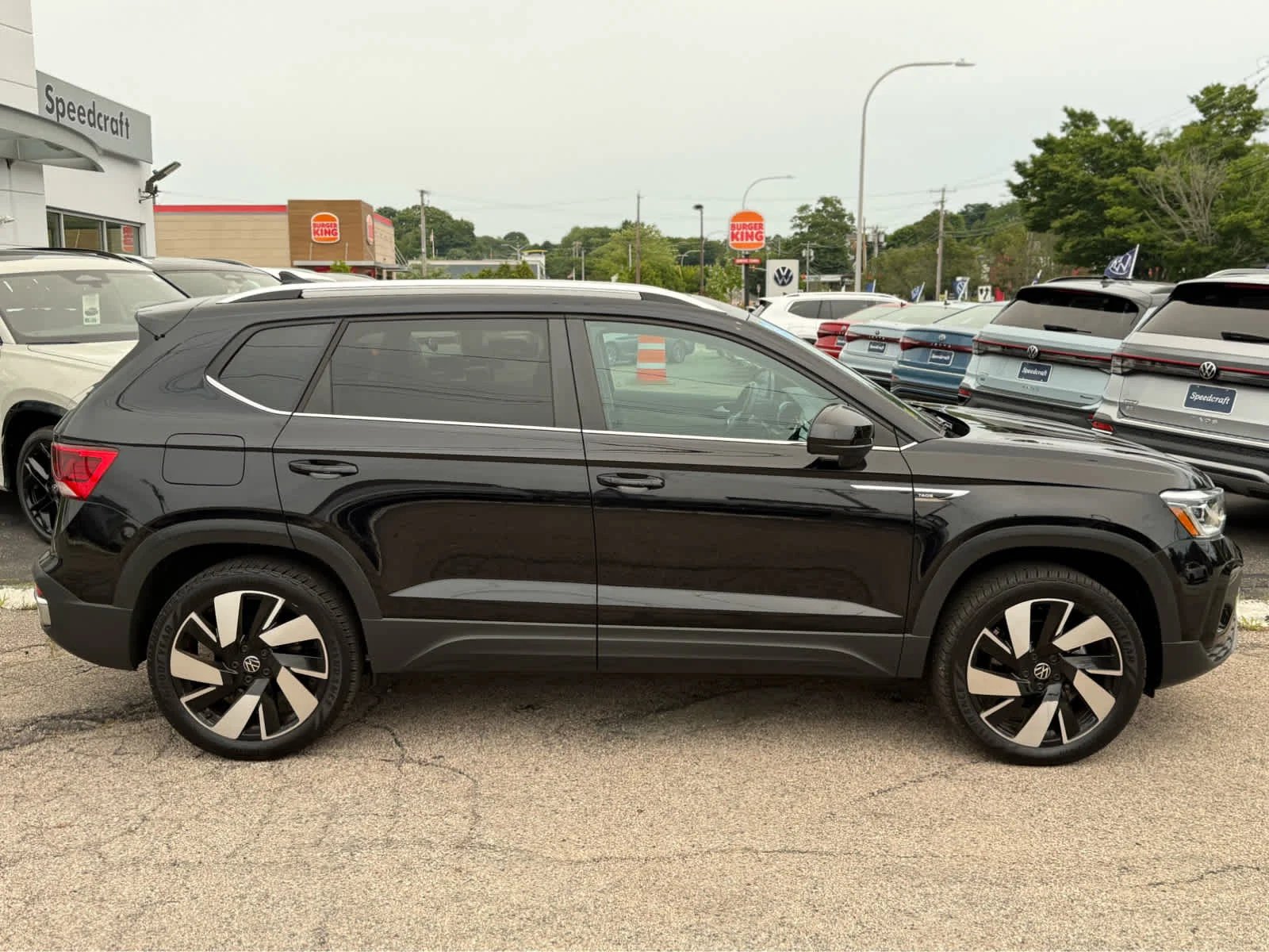 Certified Used 2024 Deep Black Pearl Volkswagen SEL image 8