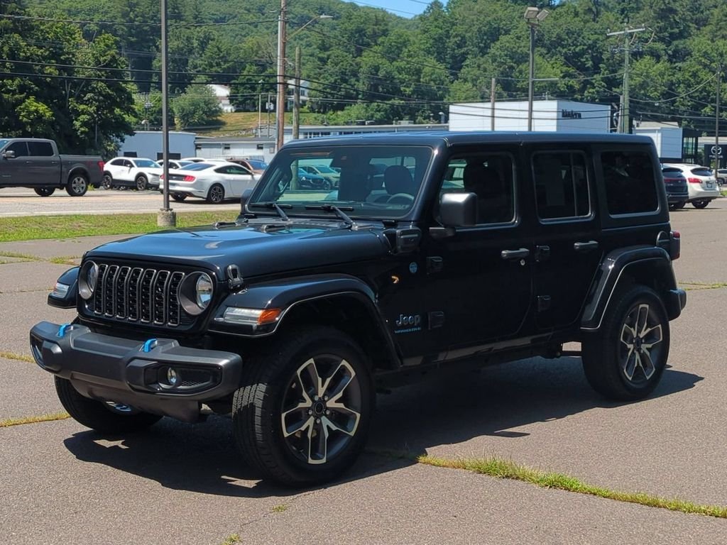 Used 2024 Black Jeep Sport S 4xe image 8