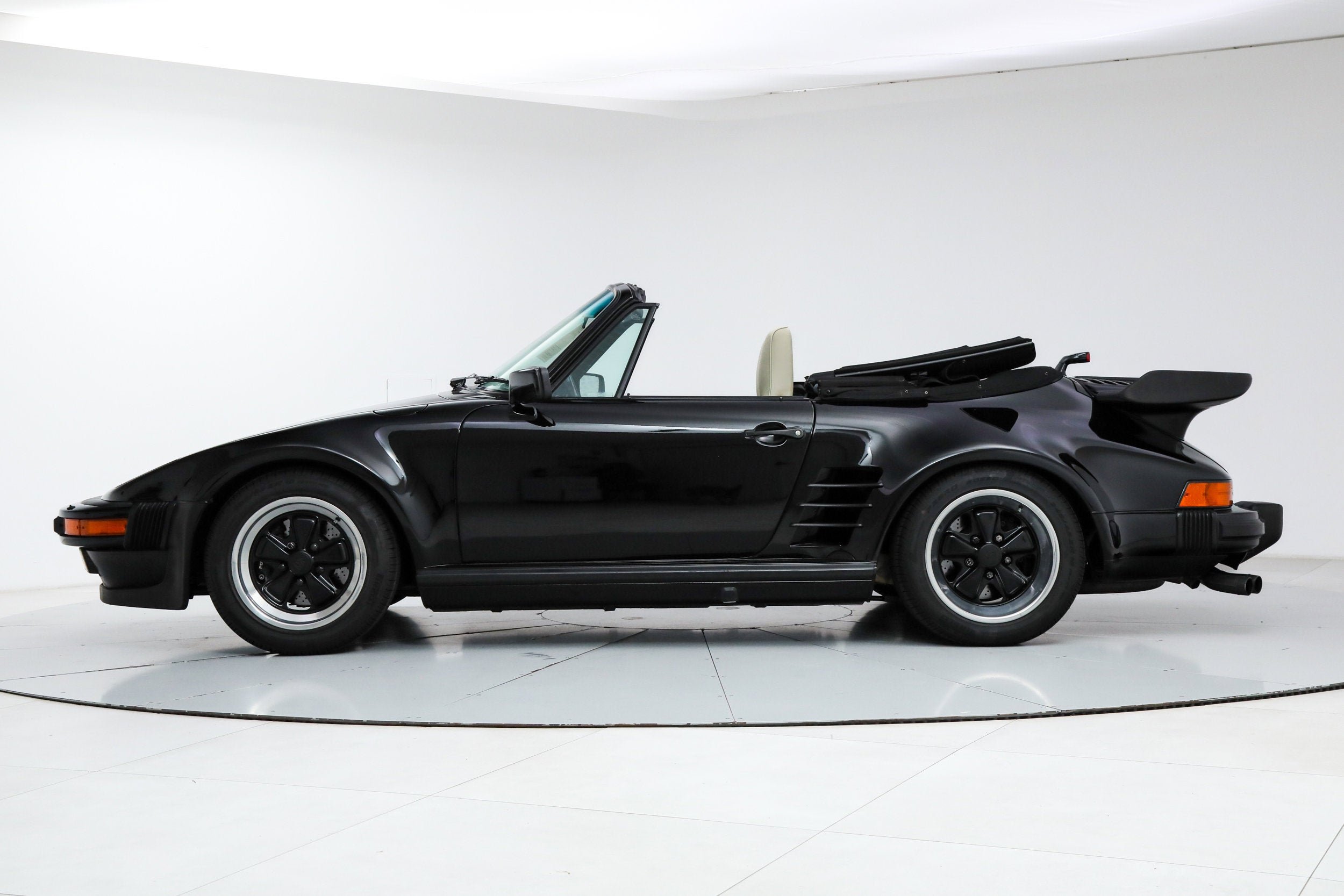 Used 1989 Black Porsche Turbo Cabriolet Slantnose image 15