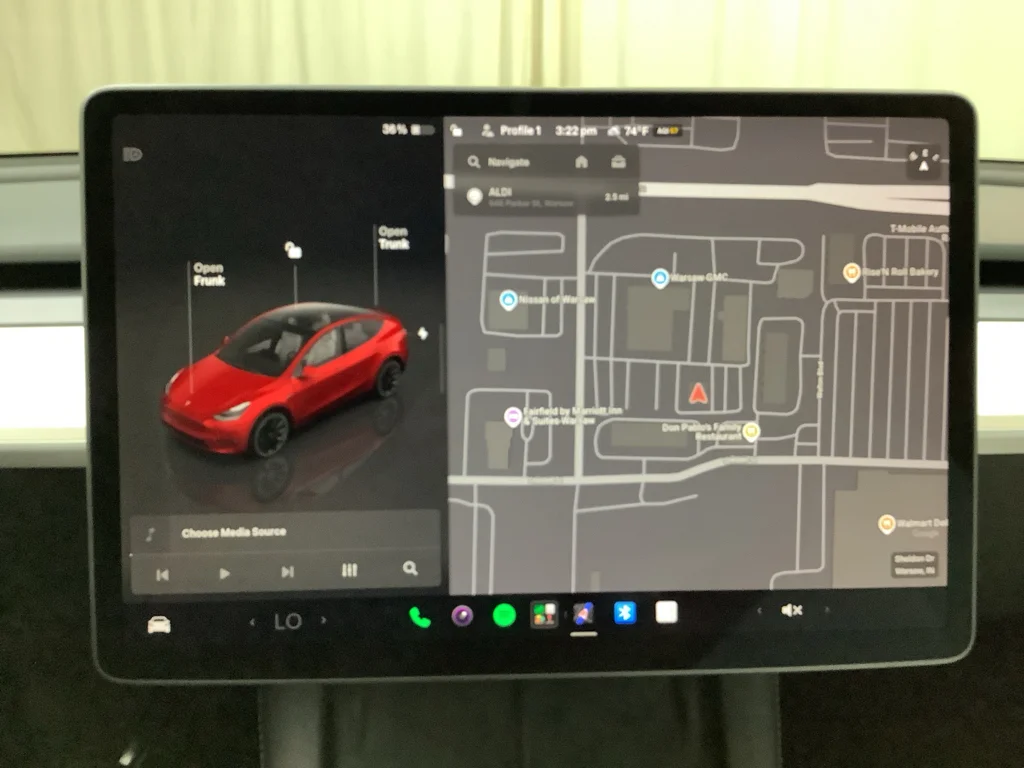 Used 2023 Red Multi-Coat Tesla Long Range image 16