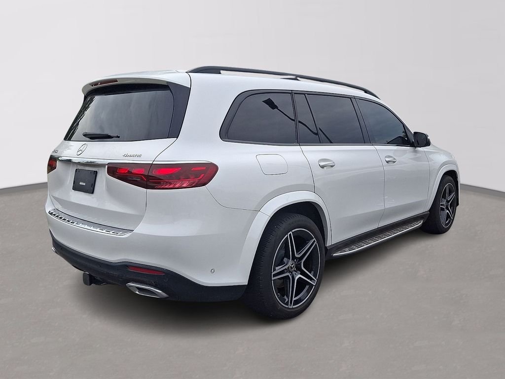Certified Used 2024 MANUFAKTUR Moonlight White Metallic Mercedes-Benz GLS 450 image 4