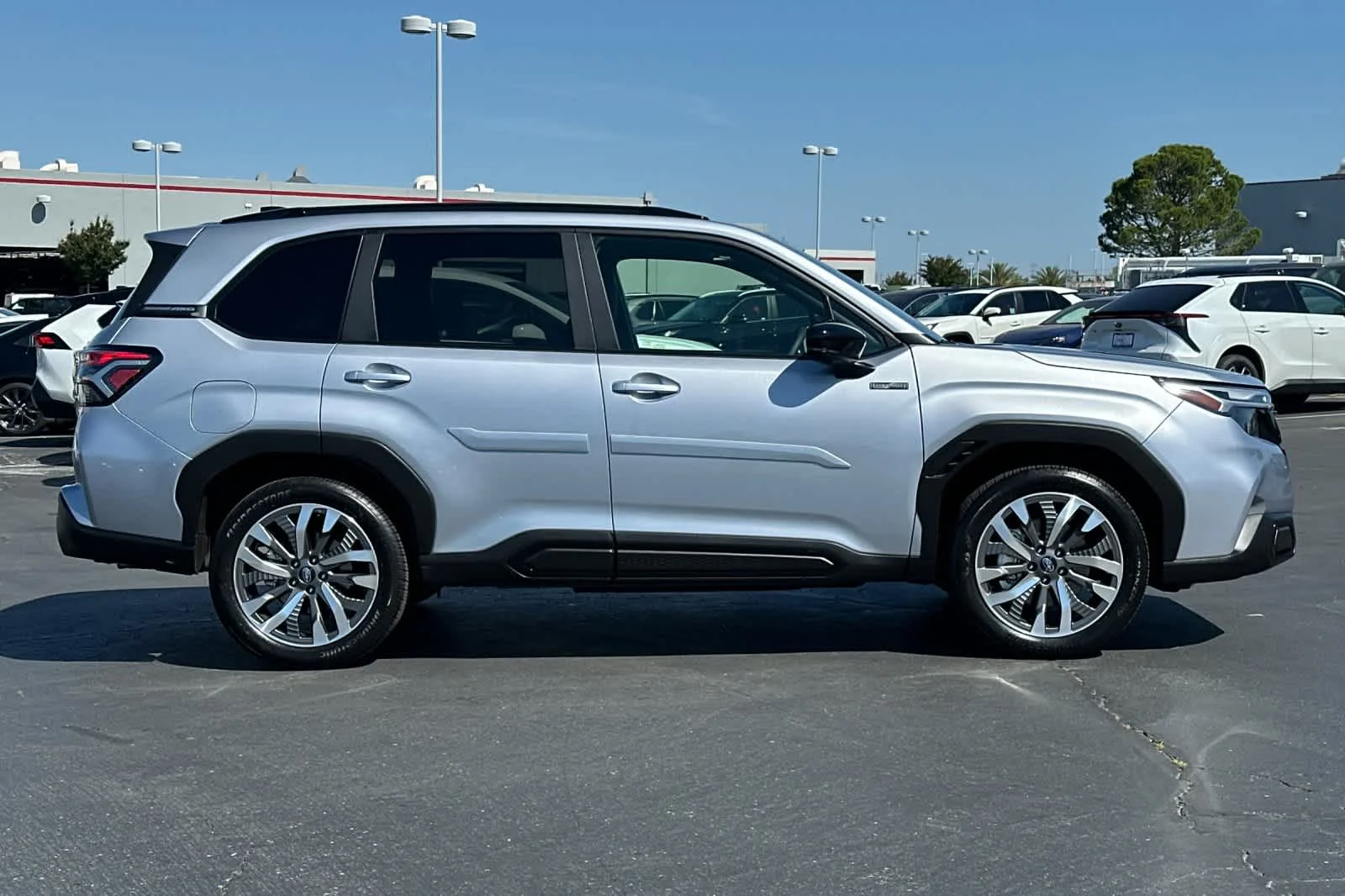 Used 2025 Ice Silver Metallic Subaru Touring Hybrid image 6