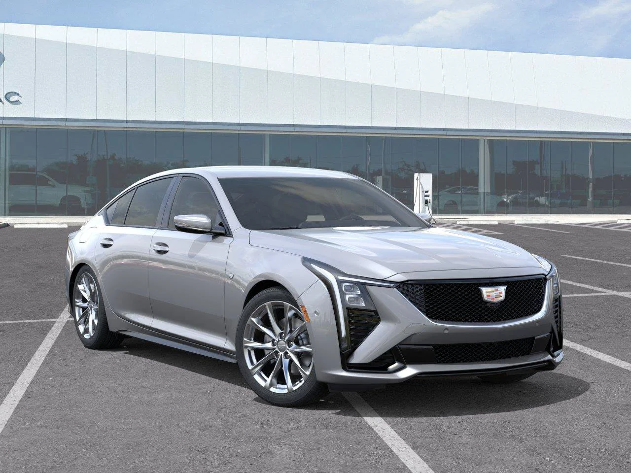 New 2026 Argent Silver Metallic Cadillac Sport image 7