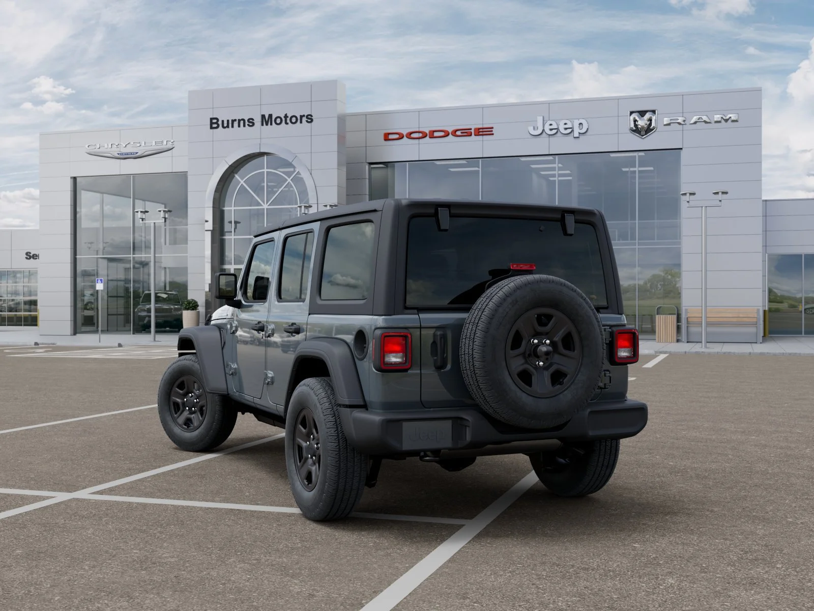 New 2026 Anvil Clear-Coat Exterior Paint Jeep Sport 4-Door image 3