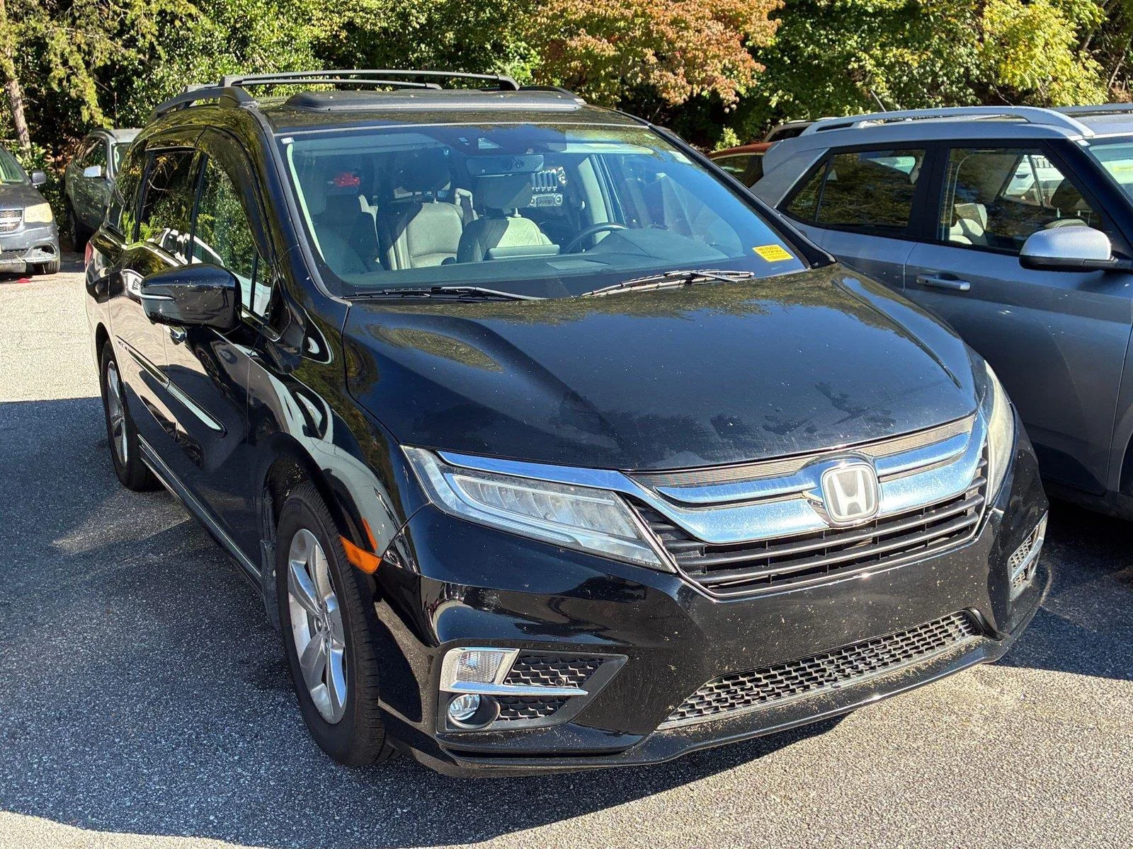 Used 2018 Crystal Black Pearl Honda Elite image 3