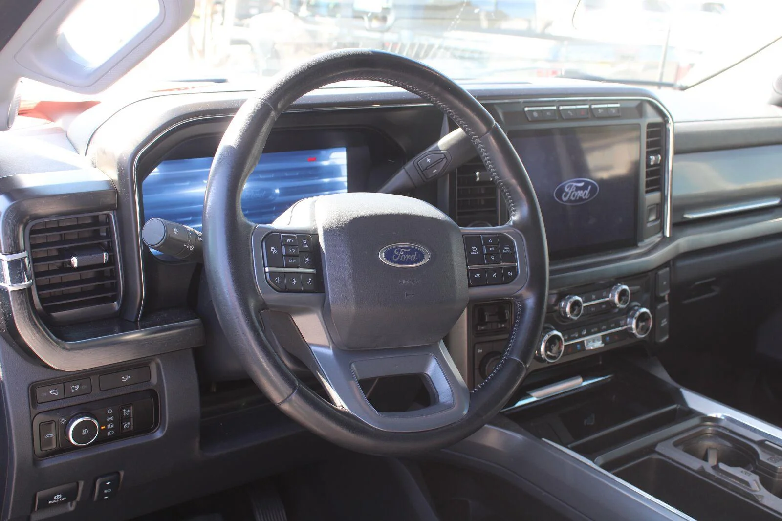 Used 2024 Star White Metallic Tri-Coat Ford Lariat image 6