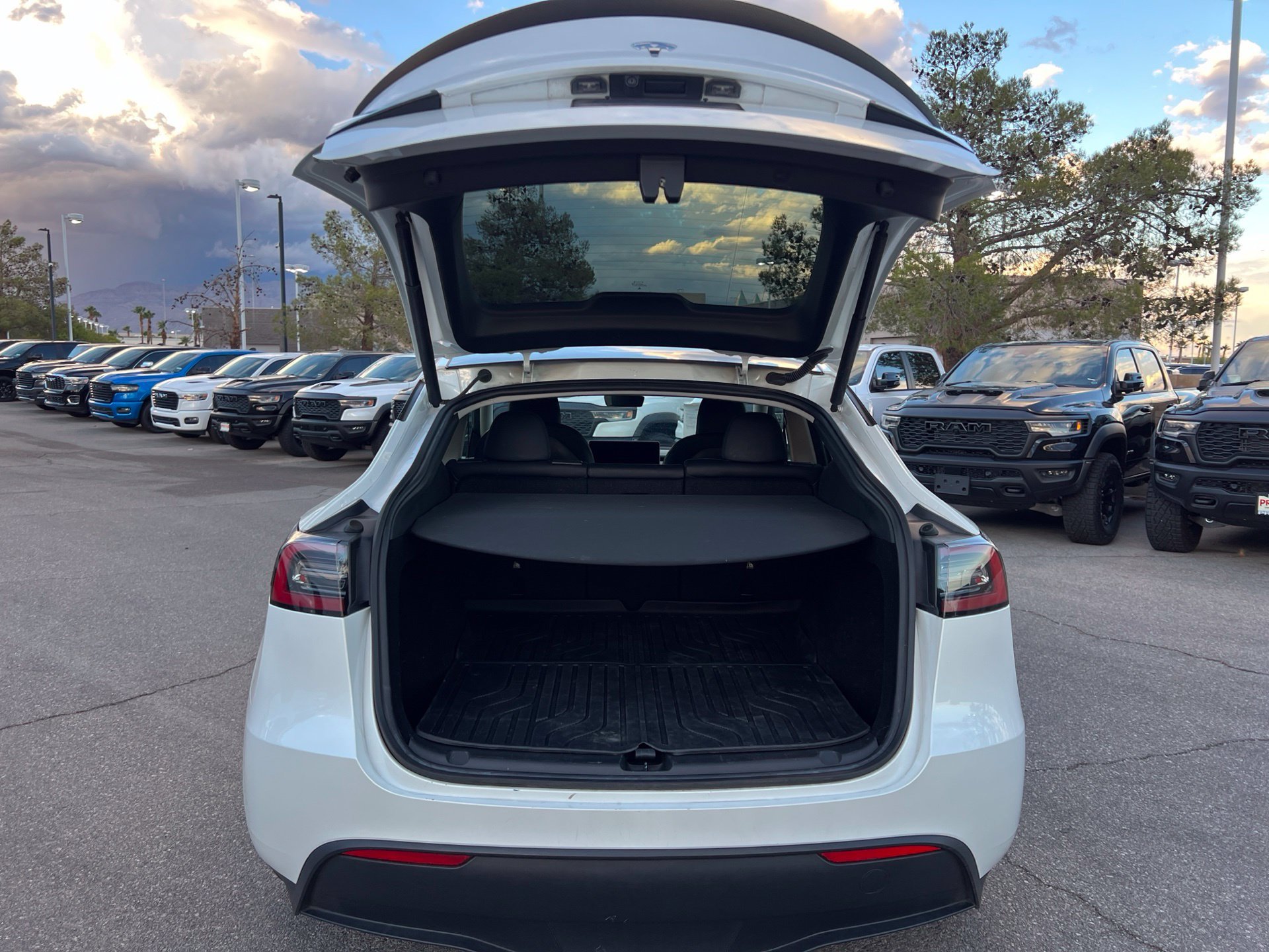 Used 2023 White Tesla Performance image 14