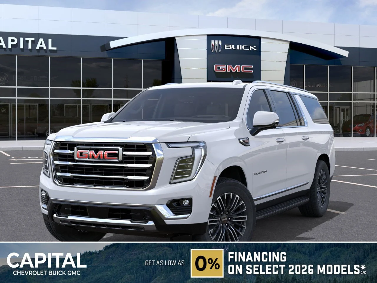New 2026 Summit White GMC Elevation image 1