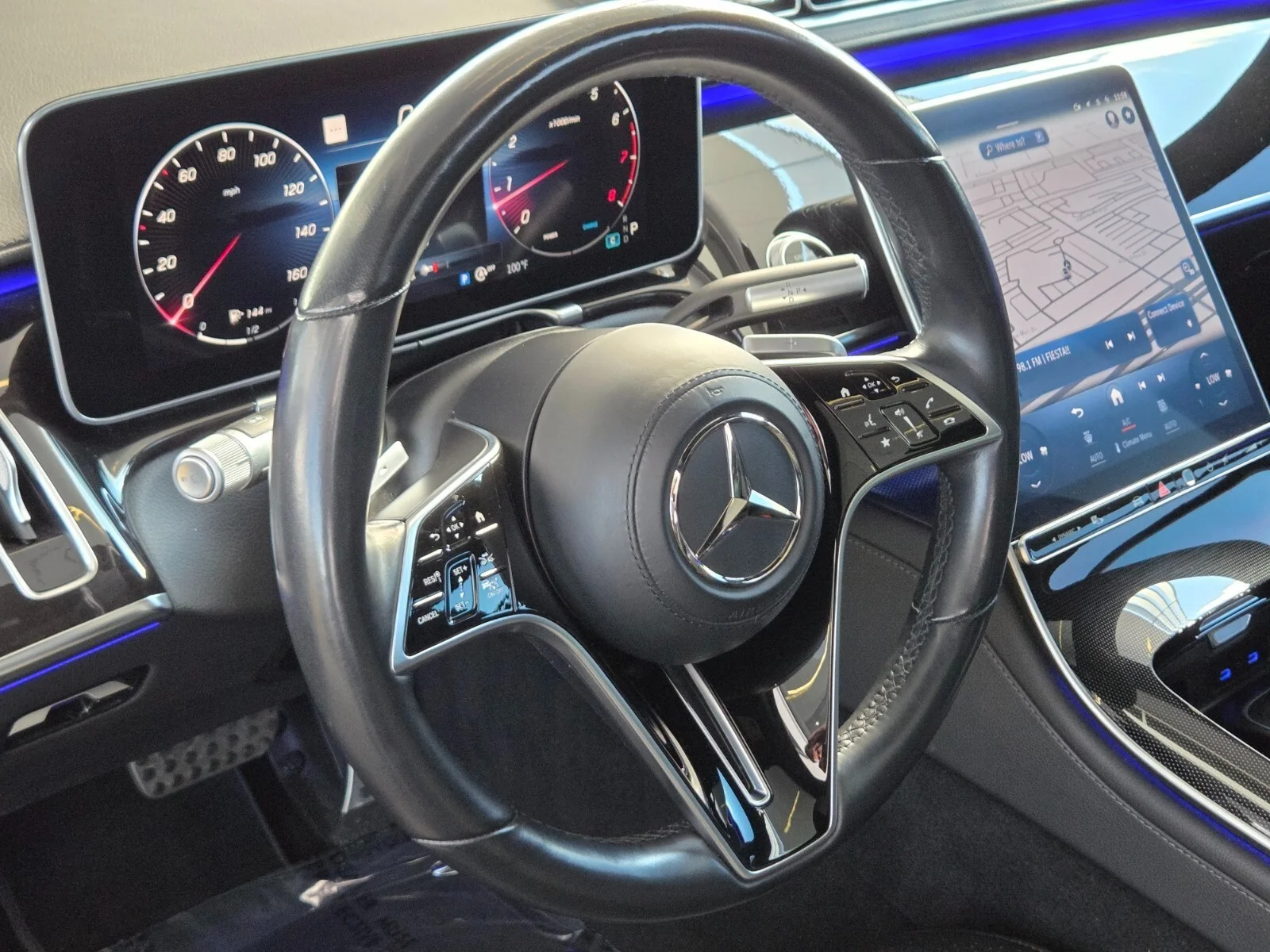 Used 2023 MANUFAKTUR Night Black Magno Mercedes-Benz S 500 image 25