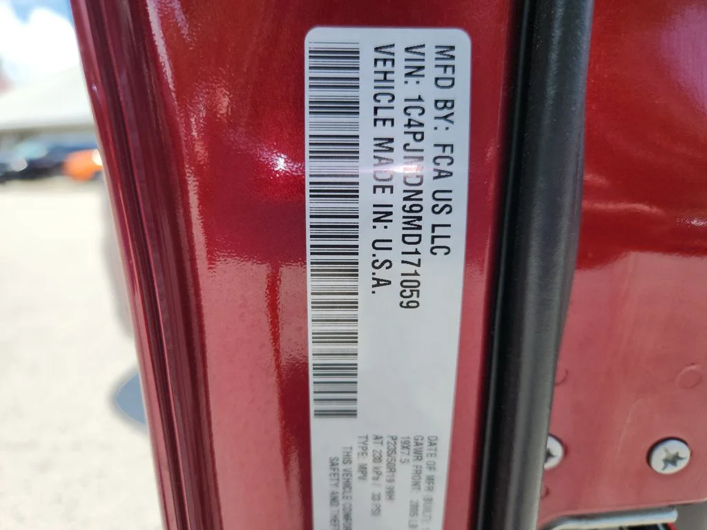 Certified Used 2021 Velvet Jeep Limited image 38