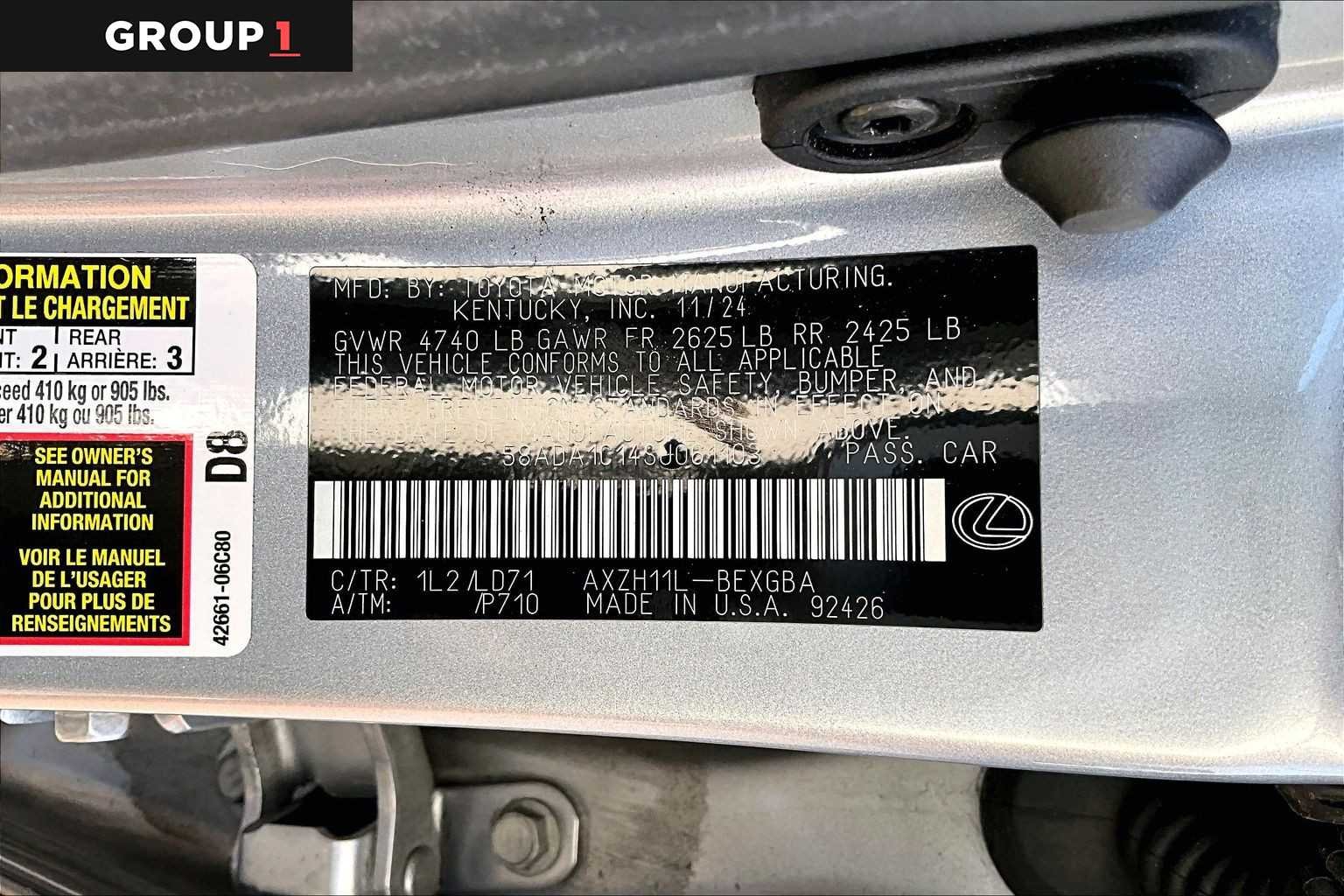 Used 2025 Iridium Lexus  image 34