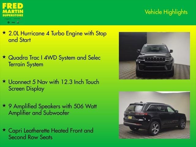 New 2026 Diamond Black Crystal Pearlcoat Jeep Limited image 7