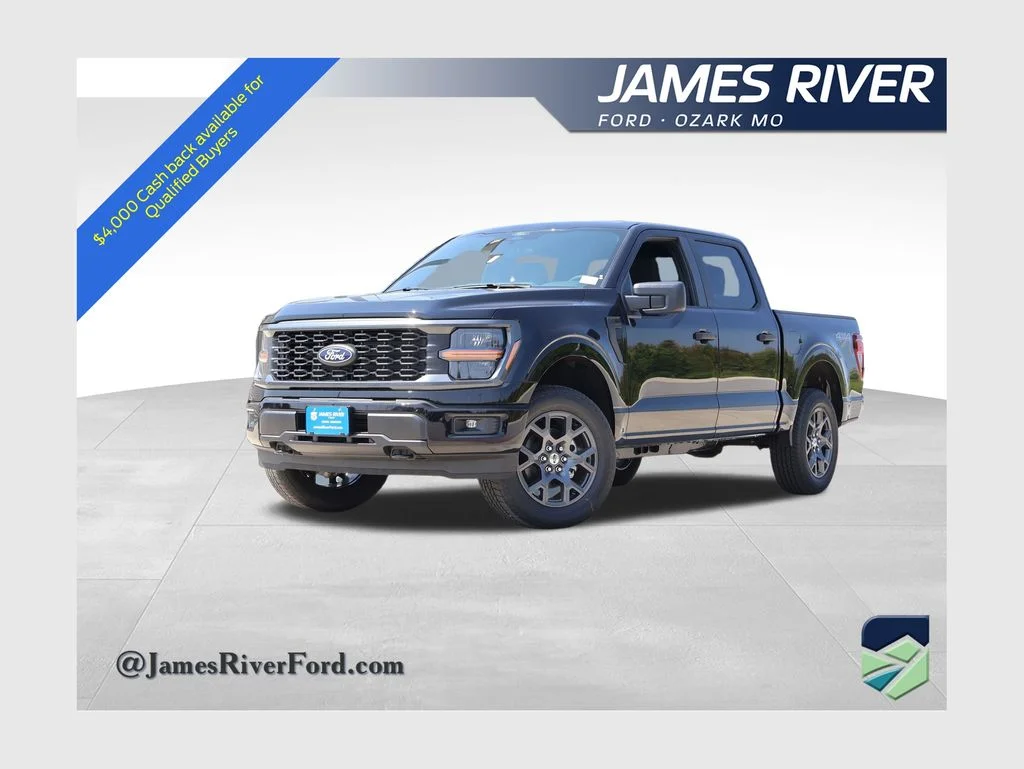 New 2026 Agate Black Metallic Ford STX® image 1