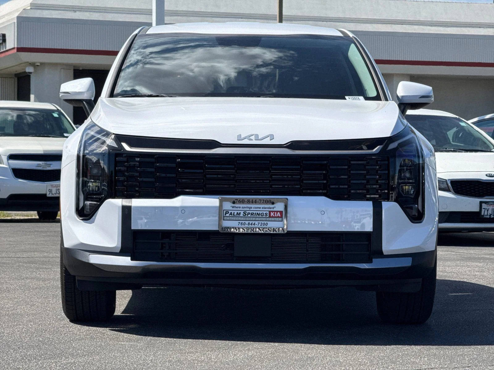 New 2026 White Kia EX image 8