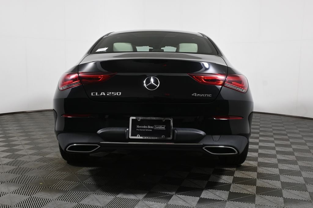Certified Used 2022 Cosmos Black Metallic Mercedes-Benz CLA 250 image 6