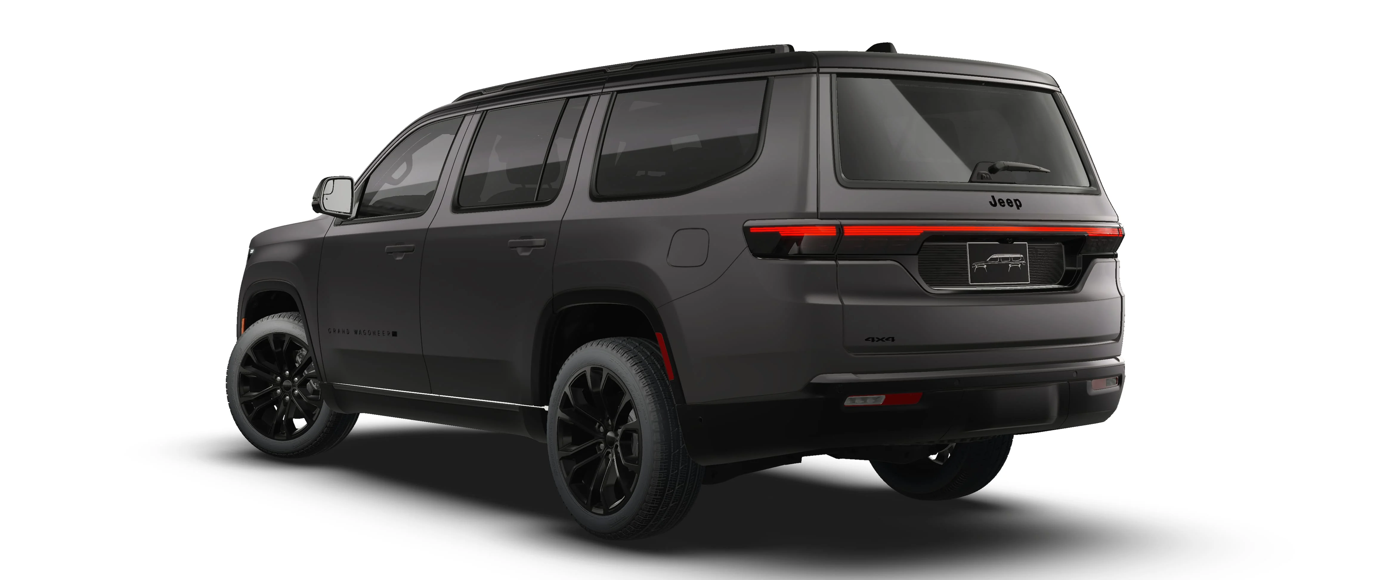 New 2026 Baltic-Gray Metallic Clear-Coat Exterior Paint Jeep Grand Wagoneer image 14