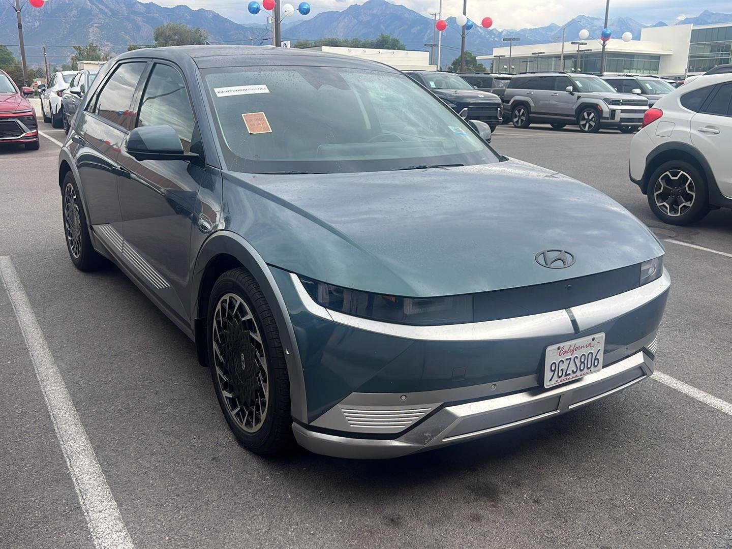 Used 2023 Digital Teal Hyundai Limited image 2