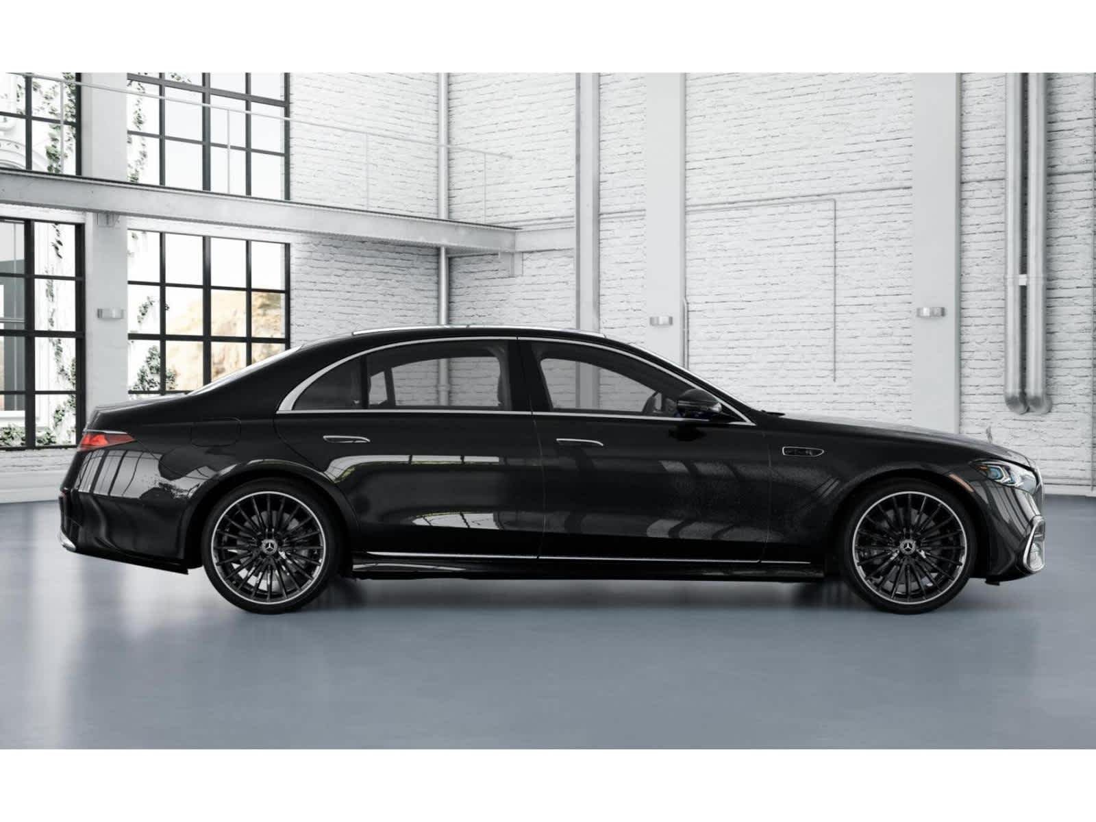 New 2027 Obsidian Black Metallic Mercedes-Benz S 580 image 2