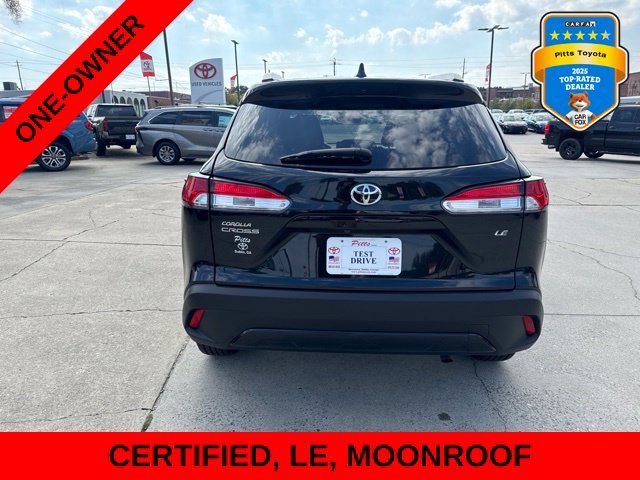 Certified Used 2024 Black Toyota LE image 6
