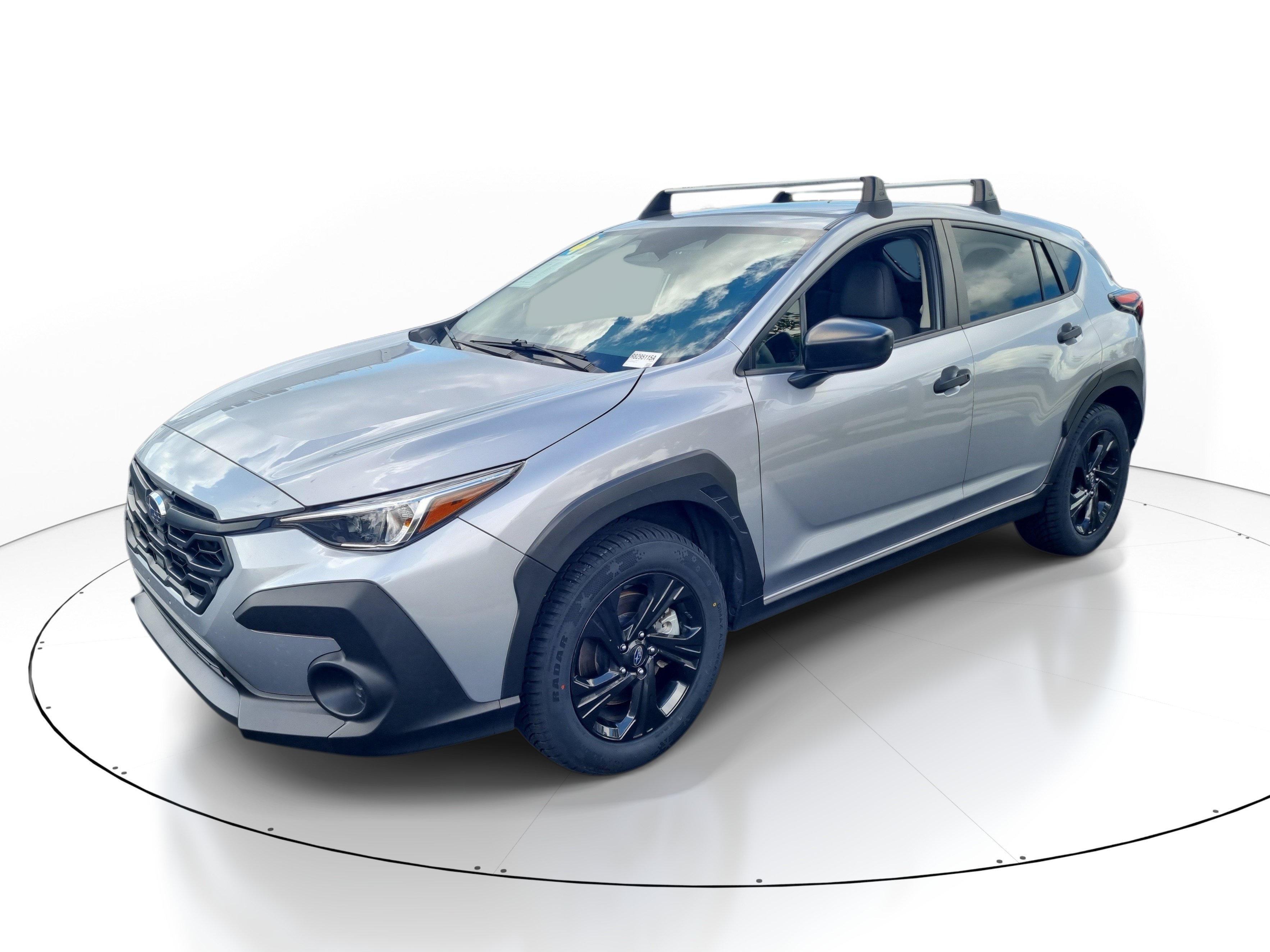 Used 2024 Ice Silver Metallic Subaru Sport Utility image 2