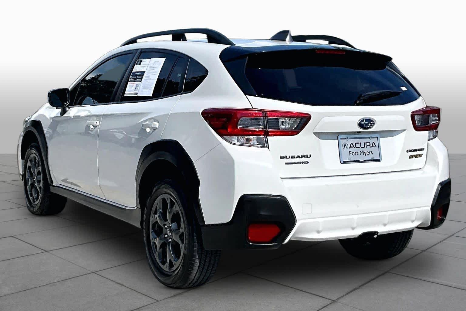 Used 2023 Crystal White Pearl Subaru Sport image 12