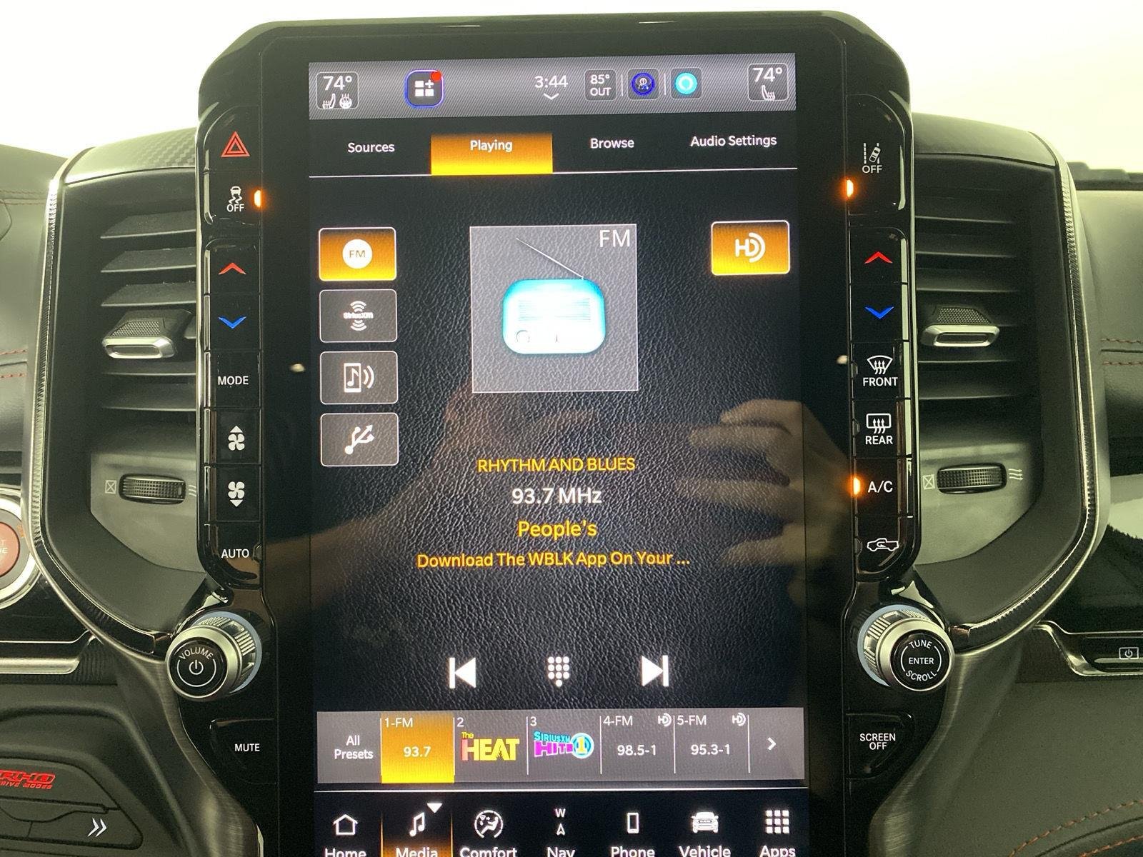Used 2025 Diamond Black Crystal Pearlcoat Ram RHO image 29