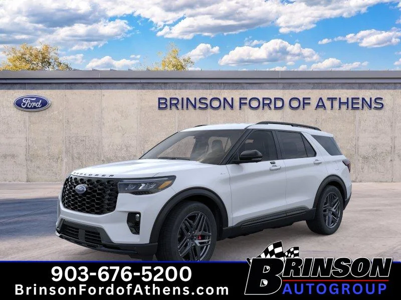 New 2026 Space White Metallic Ford ST-Line image 1