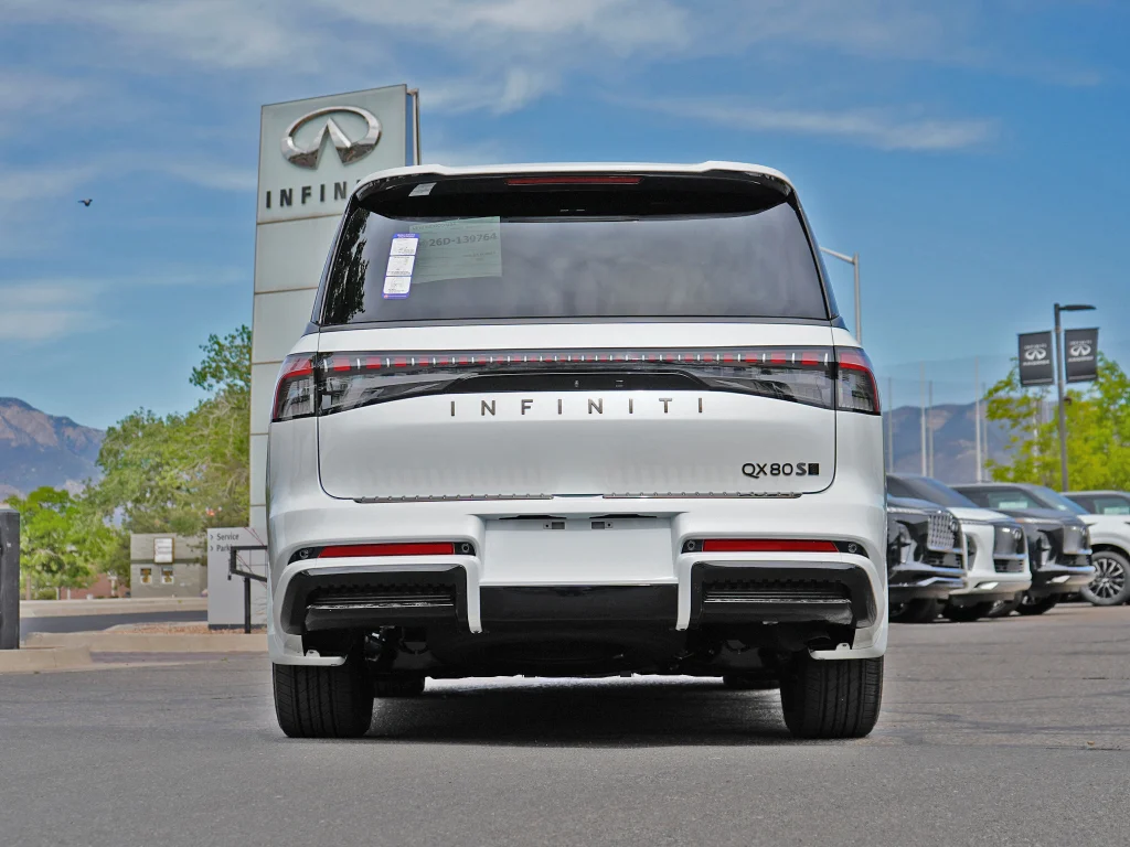 New 2026 RADIANT WHITE INFINITI Sport 4WD image 8