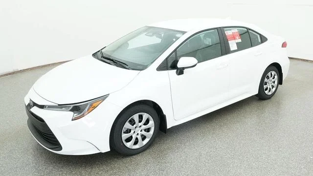 New 2026 White Toyota LE image 1