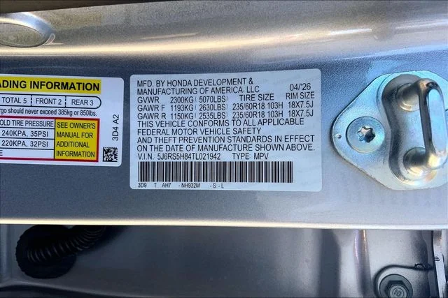 Used 2026 Silver Honda Sport-L image 13