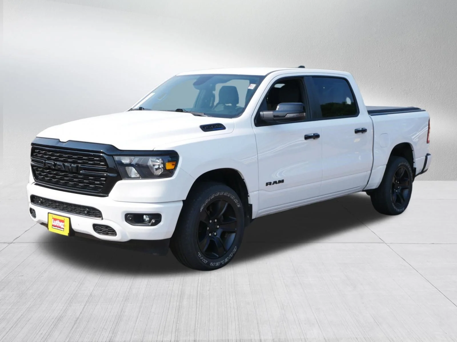 Used 2023 Bright White Clearcoat Ram Big Horn image 3