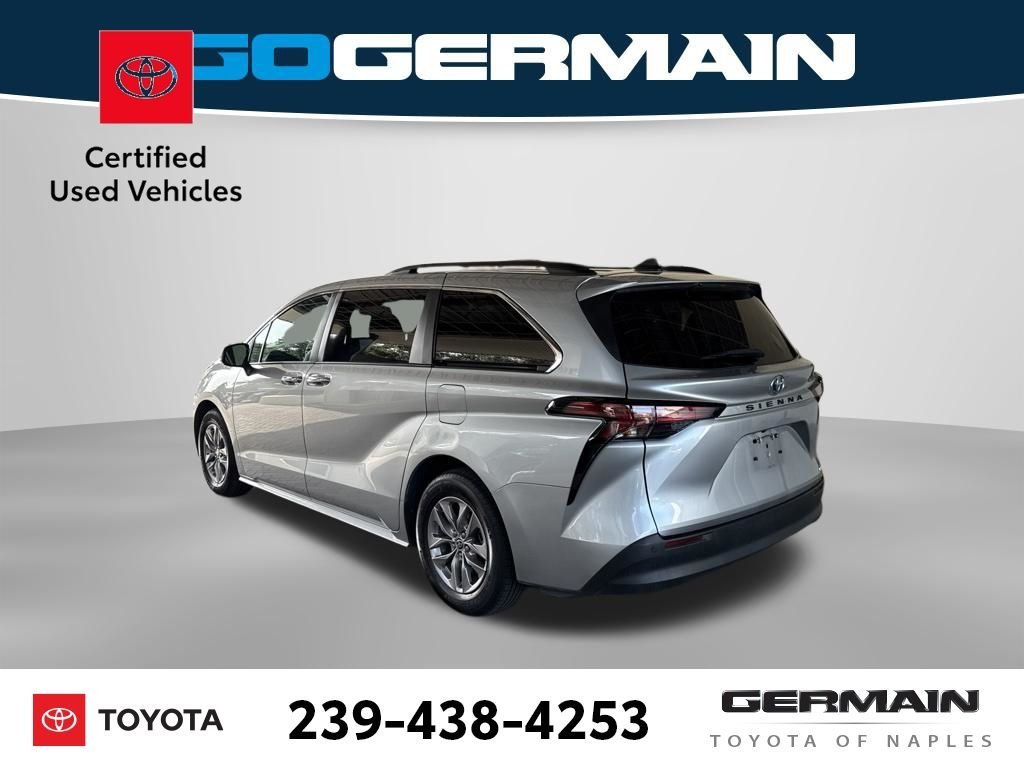 Certified Used 2022 Silver Toyota XLE image 3