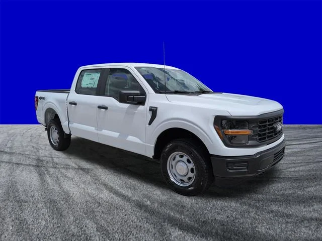 New 2026 White Ford 4X4 CREW CAB XL image 2