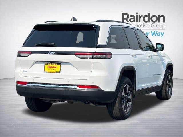Used 2024 Bright White Clearcoat Jeep 4xe image 6