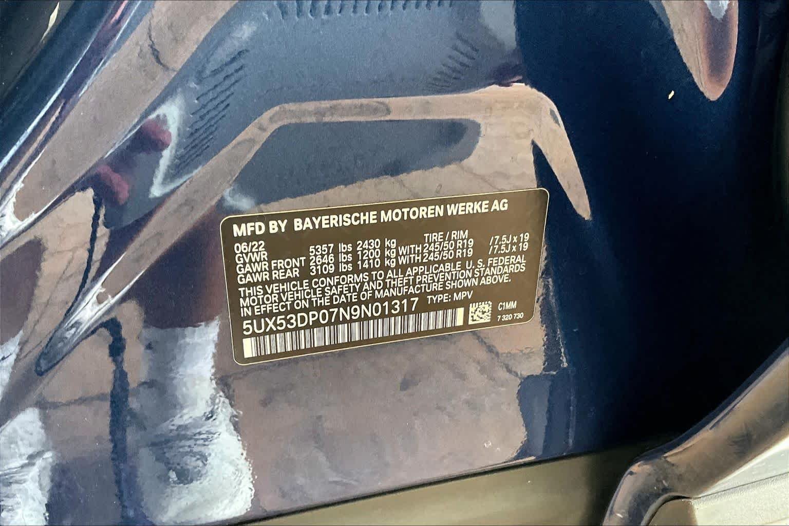 Used 2022 Phytonic Blue Metallic BMW xDrive30i image 35