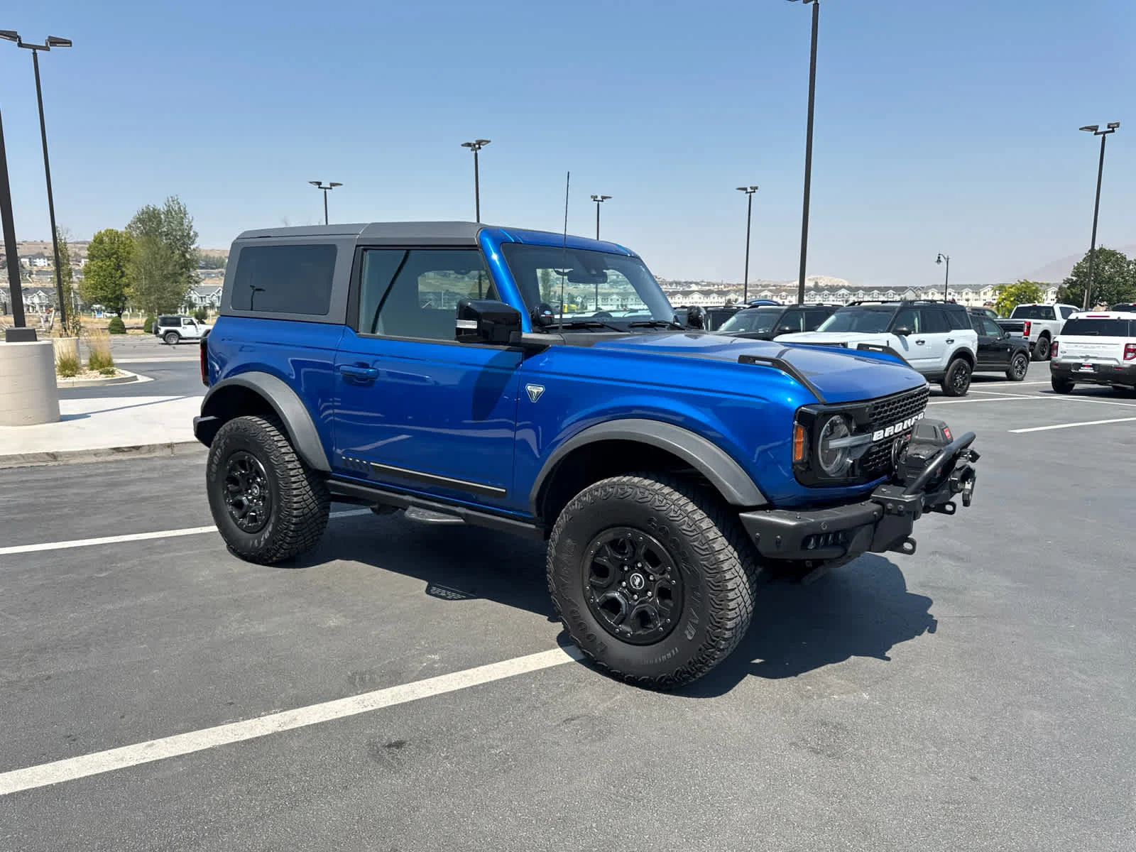 Used 2021 Lightning Blue Metallic Ford First Edition image 5