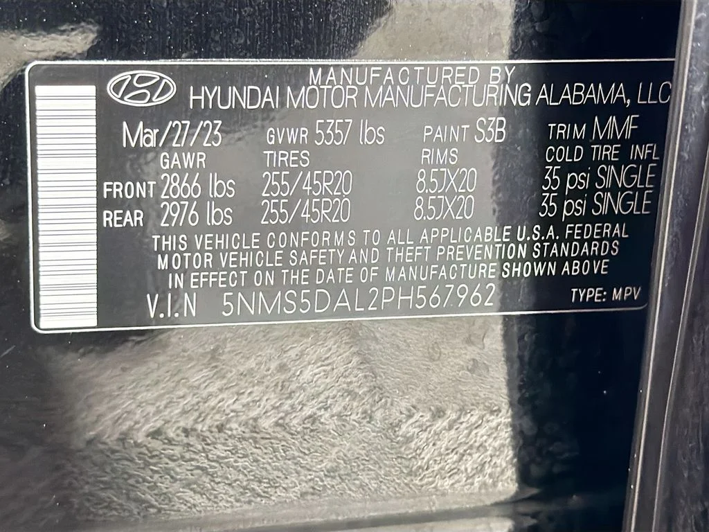 Used 2023 Black Hyundai Calligraphy image 35