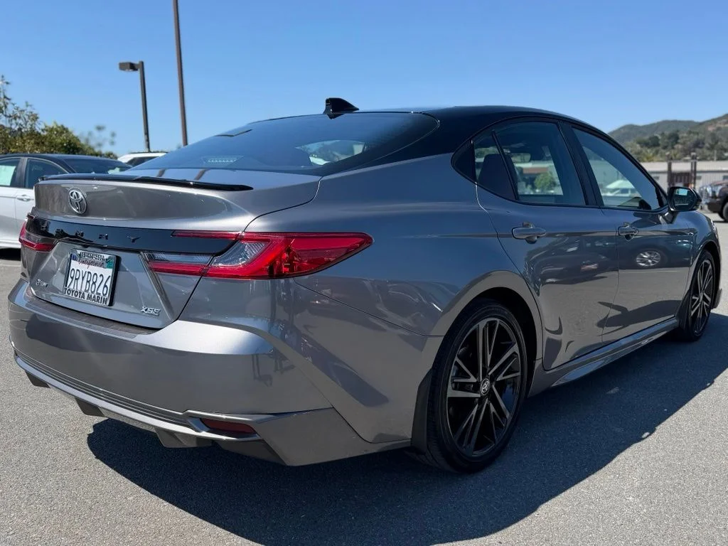 Certified Used 2025 Black Toyota XSE image 3